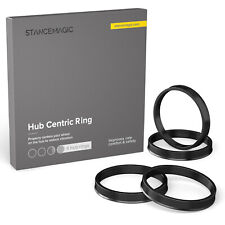(4) Plastic Hubcentric Rings | 78mm Hub to 106mm Wheel | for Cadillac Chevy GMC picture