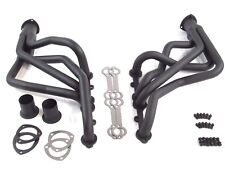 Chevy 350 Long Tube Header Chevelle, El Camino, Monte, Oldmobile Black H60405BK picture
