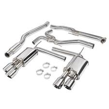 DC SPORTS STAINLESS CAT BACK QUAD EXIT EXHAUST SYSTEM FOR 18-UP HONDA ACCORD picture