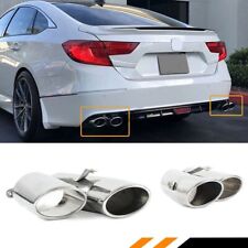 FOR 2018-2022 ACCORD SPORT TOURING AKASAKA QUAD TIP MUFFLER EXHAUST FINISHER NEW picture