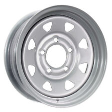 Trailer Wheel Rim 14X5.5 5-4.5 Silver Spoke 2200 Lb. 3.19 Center Bore 75PSI picture
