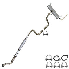 Stainless Front pipe Resonator Muffler Exhaust kit fits 08-10 Chevy Malibu 2.4L picture