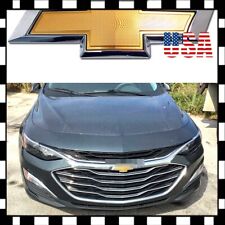 Fit Chevy Malibu 2016-2024 Front Grille Tailgate Bowtie Emblem replacement gold picture