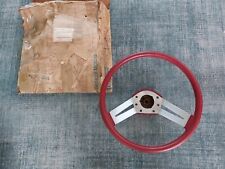 Nos Oldsmobile Cutlass Supreme 442 Red steering wheel 1978-80 New Old Stock GM  picture