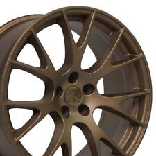 20 inch Bronze 2528 Wheel Fits Dodge Chrysler Challenger Hellcat Style picture