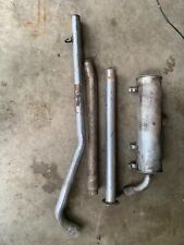 Rare Used Classic SAAB 900 Early Style TURBO Exhaust System 4 Bolt CAT BACK picture
