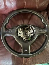 (DAMAGED)  OEM 2001-2006 BMW E46 M3 Steering Wheel picture
