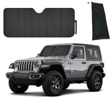 ⭐️⭐️⭐️⭐️⭐️ Jeep Wrangler Sun Shade Sunshade with Strap & Case Best Gift NEW picture