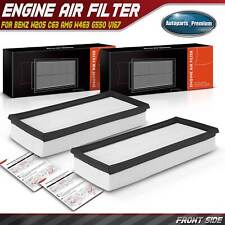 2pcs Engine Air Filter for Mercedes-Benz W205 C63 AMG 16-21 W463 G550 X253 V167 picture