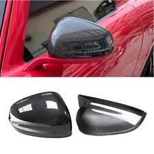 Full Dry Carbon Fiber Side Mirror Cover Cap For Benz SLK SLC SL SLS AMG GT picture