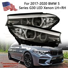 For 2017 2018 2019 2020 BMW 5 Series G30 G31 530i 540i LED Xenon Headlights Pair picture