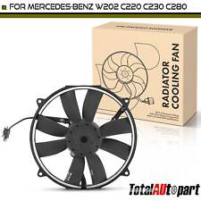 Engine Radiator Cooling Fan Assembly for Mercedes-Benz W202 C220 C230 C280 Left picture