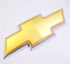 NEW 07-11 CHEVY TAHOE SILVERADO REAR TAILGATE GOLD BOWTIE EMBLEM BADGE LIFTGATE  picture