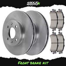 Front Brake Rotors & Ceramic Pads Kit for 2007-2012 Nissan Versa picture