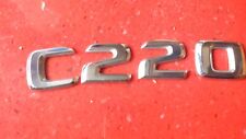 C220 Letter Trunk Emblem Rear Badge Nameplate for Mercedes Benz C 220 original  picture