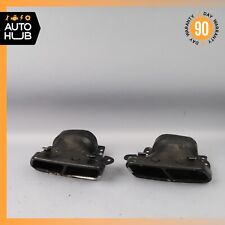 15-17 Mercedes W222 S600 Maybach Rear Bumper Exhaust Muffler Tips Set of 2 OEM picture