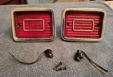 1969 1970 Chevrolet Kingswood Wagon Left & Right Tail Lights OEM 5961291 Guide picture