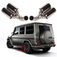 Stainless Steel Exhaust Pipe Tip Muffler For Benz G-Class G350 W463 Not For G550 picture