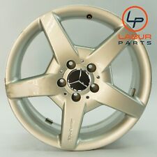 +W1008 R171 W209 MERCEDES 03-10 SLK CLK CLASS AMG FRONT LEFT OR RIGHT WHEEL RIM picture