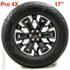 4 New Nissan Frontier Pro 4X Factory OEM 17” Wheels Rims Hankook AT2 Tires 62833 picture