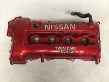 OEM 1994-1998 Nissan S14 Silvia SR20DET Twin Turbo Tappet Valve Cover Red A3 picture