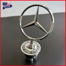 Front Hood Oranment Star Emblem For Mercedes Benz C300 E320 S550 W204 2001-2019 picture