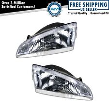 Headlight Set Left & Right For 1993-1997 Dodge Intrepid CH2502107 CH2503107 picture