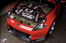 PASSWORD:JDM DRY CARBON FIBER Engine Compartment  Cover Fits Nissan 370Z picture