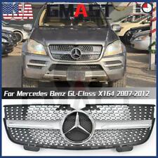 Chrome Silver Dia-monds Style Grille For GL-Class X164 2007-12 GL320 GL350 GL450 picture