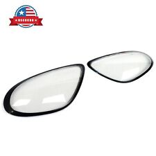 Front Headlight Lens Cover Clear for Porsche Boxster Cayman 981 2014 2015 2016 picture