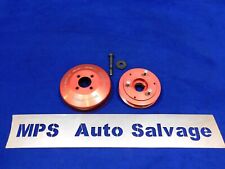 01 2001 Ford Mustang Saleen S281 Water Pump & Crank Pulley Set K74 picture