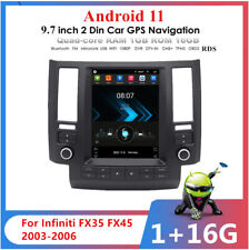 9.7'' Vertical Android Stereo Radio GPS Navigation For 03-06 Infiniti FX35 FX45 picture