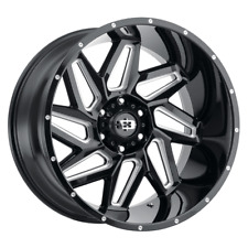Vision Off-Road 20x12 Wheel Gloss Black Milled 361 Spyder 5x5.5 -51mm Rim picture