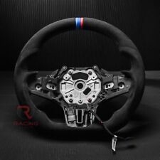 Real All Alcantara Customized Sport Steering Wheel G20 M3 3-Series 330i W/Heated picture