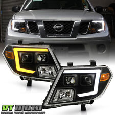 For 2009-2021 Nissan Frontier Switchback LED Tube Projector Headlights Headlmaps picture