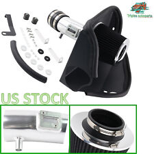BLACK Filter + Heat Shield + Cold Air Intake Kit For 2007 08-2012 Altima 3.5L V6 picture