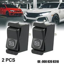 2pcs Power Window Switch Front 000 820 8310 for Mercedes-Benz 560SL 1986-1989 picture