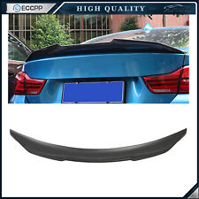 Fits BMW 14-18 F36 Gran Coupe 428i 435i Real Carbon Fiber Trunk Spoiler Wing picture