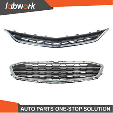 Labwork For 2016-2018 Chevrolet Malibu Front Upper & Lower Grille Honeycomb Mesh picture