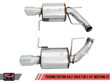 AWE Tuning S197 Mustang GT Axle-back Exhaust - Touring Edition (Chrome Silver Ti picture