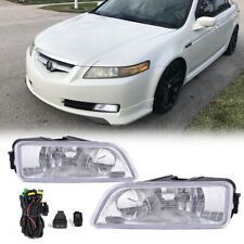 For 2004 2005 2006  2007 2008 Acura TL 4DR Front Bumper Fog Lights Lamp w/wiring picture