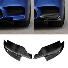 Real Carbon Fiber Front Bumper Corner Splitter Lip For BMW 5 Series F10 M5 14-17 picture