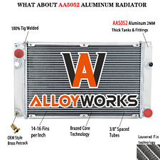 3 Row ALUMINUM RADIATOR FOR 1983-1988 1986 PORSCHE 944 NON-Turbo 2.5L 2.7L MT picture