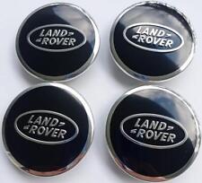 Black Silver Wheel Center Caps 62mm Hubcaps Compatible For Land Range Rover picture