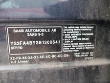 Engine ECM Electronic Control Module Engine Mounted Fits 07-11 SAAB 9-3 8718727 picture
