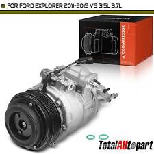 AC Compressor with Clutch for Ford Explorer 2011-2015 Police Interceptor Utility picture