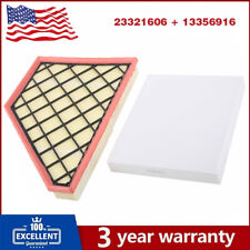 Engine Air Filter & Cabin Air Filter for 2017-2023 Cadillac XT5 2020-2023 XT6 US picture