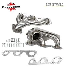 for 2007-2011 Jeep Wrangler JK 3.8 V6 Stainless Steel Manifold Headers w/Gaskets picture