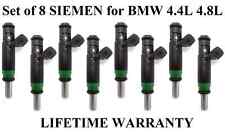 Genuine 8x Siemens Fuel Injectors For BMW X5 550i 545i 645Ci 650i picture
