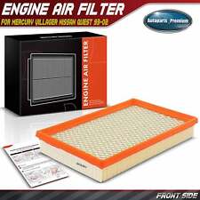 1x Front Engine Air Filter for Nissan Quest Mercury Villager 1993-2002 Flexible picture